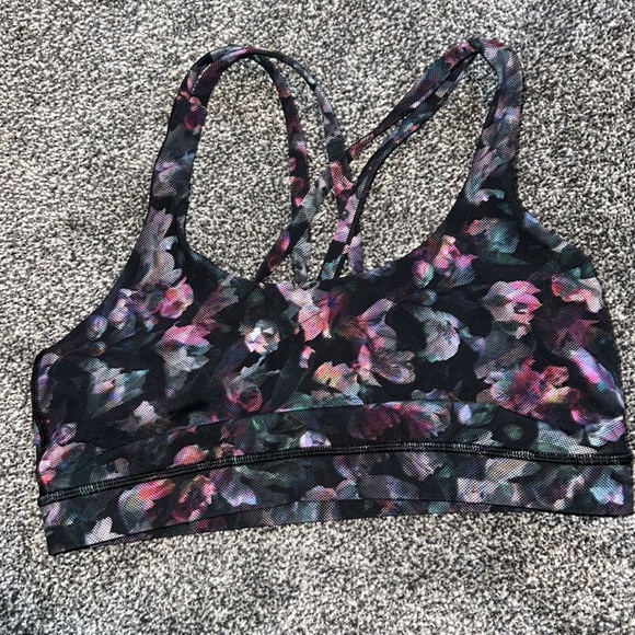 Lululemon Energy Bra Activate Floral B/C Cup Support. EUC. - Picture 8 of 13